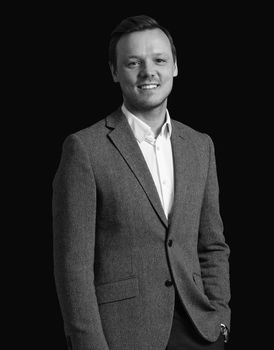 Porträtt på Henrik Viklander